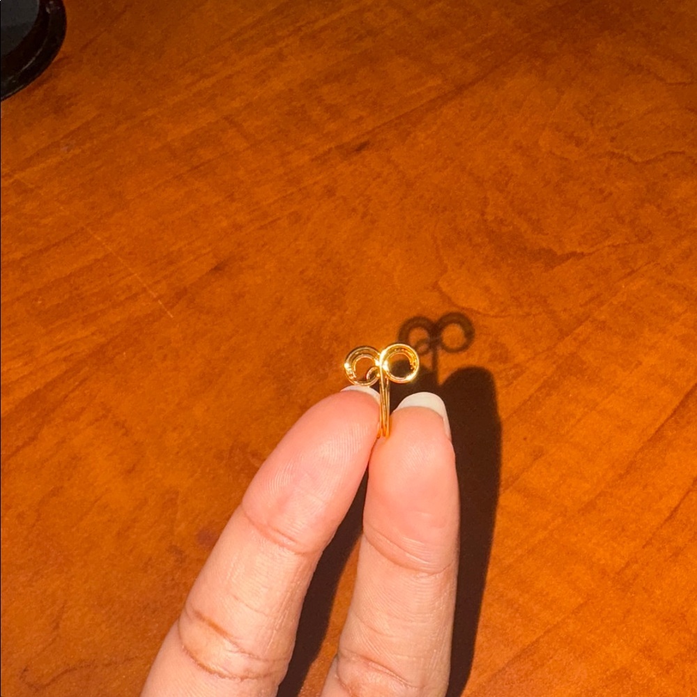 Nose Cuff - Gold Double Spiral